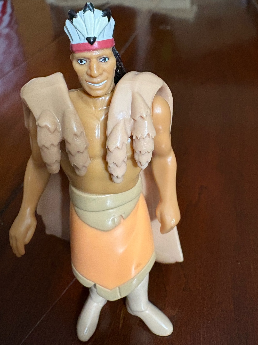 Vintage 1995 Disney Pocahontas Chief Powhatan 4.25" Action Figure - Burger King